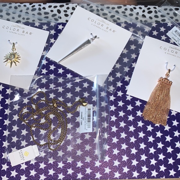 Kendra Scott Jewelry - 3 in 1 necklace Kendra Scott Sun & Tassel charms